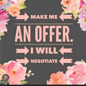 Don’t be shy. Ask me anything and let’s negotiate.